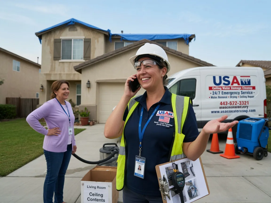 Ceiling Water Damage Restoration Valier, IL FAQs